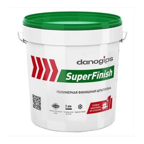 Купить Шпатлевка финишная Danogips SuperFinish 24кг                                                        