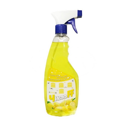 Купить Средство чистящее для мытья стекол Лимон 500мл ЧИСТОFF                                              