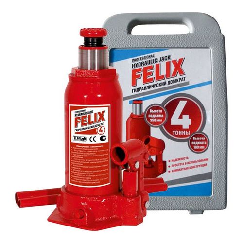 Купить Домкрат гидравлический бутылочный Felix 4 тонны                                                     