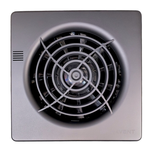 Купить Вентилятор SM-100 TB черный таймер патрубок 38мм ABS пластик ф102мм SM04B-B                         