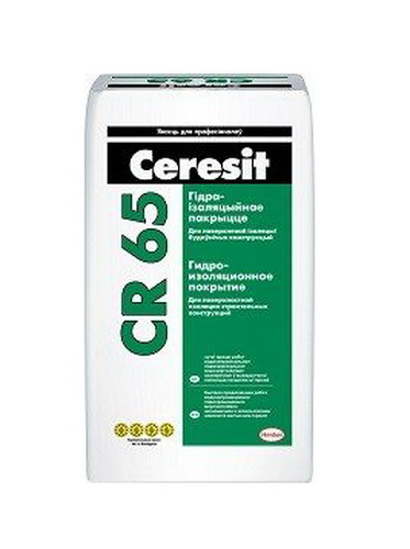 Купить Гидроизоляция Ceresit CR65  25кг                                                                    