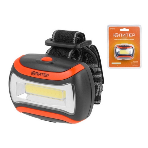 Купить Фонарь налобный светодиодный 3Вт COB 3хAAA ЮПИТЕР                                                   