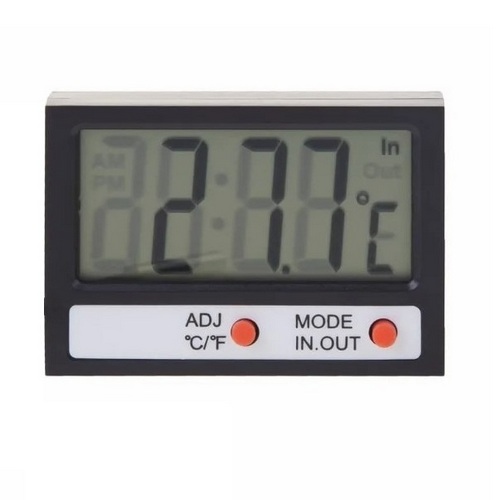 Купить Термометр электронный комнатно уличный с часами Rexant 70-0505                                      