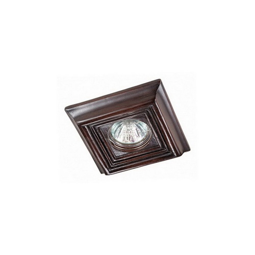Купить Светильник встраиваемый IP20 GX5.3 50W 12V PATTERN 370091 NT15 076 темное дерево