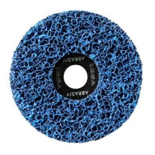 Купить Круг коралловый 125x22 мм синий LUGAABRASIV                                                         