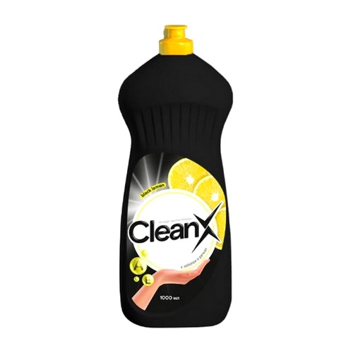 Купить Гель-крем для мытья посуды Black Lemon CleanX 500мл                                                 