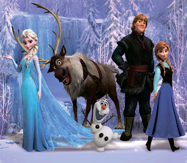 Купить Фотообои Холодное сердце размер 3,10 * 2,70 Сюжет В331 АРТ-ОБОИ                                     