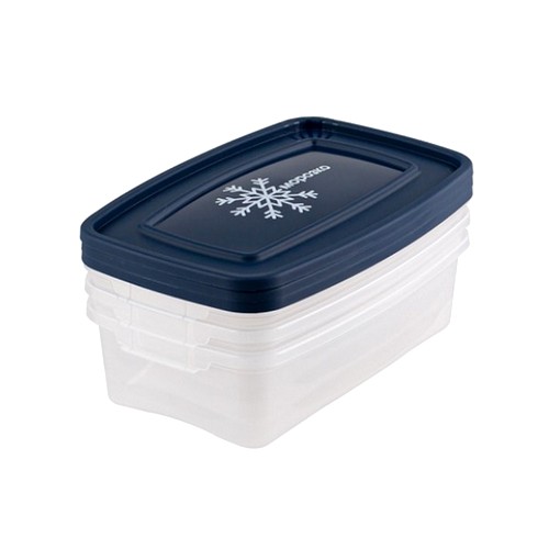 Купить Набор контейнеров для замораживания Морозко 3шт 0,7л прямоугольные 54036                            
