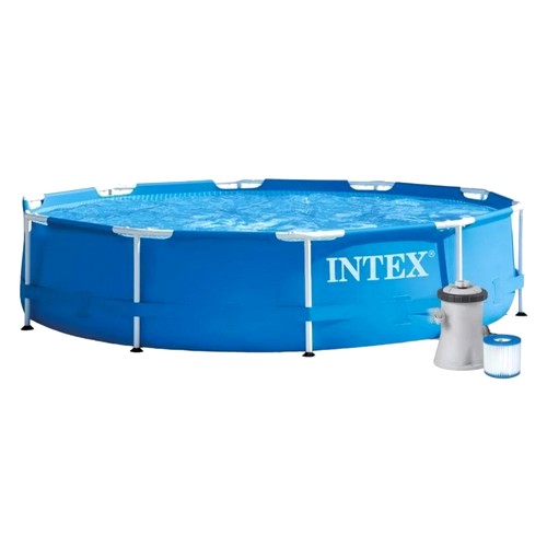 Купить Бассейн каркасный 305х76см с фильтр-насосом Intex Metal Frame 28202NP