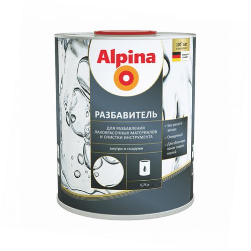 Купить Разбавитель для лакокрасочных материалов 0,75 л 2 шт Alpina 948104200