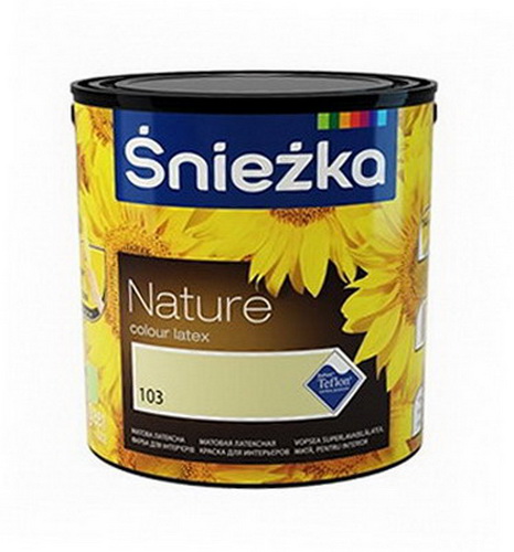 Купить Краска акриловая SNIEZKA Nature 171Т оранжевый клевер 2,5л