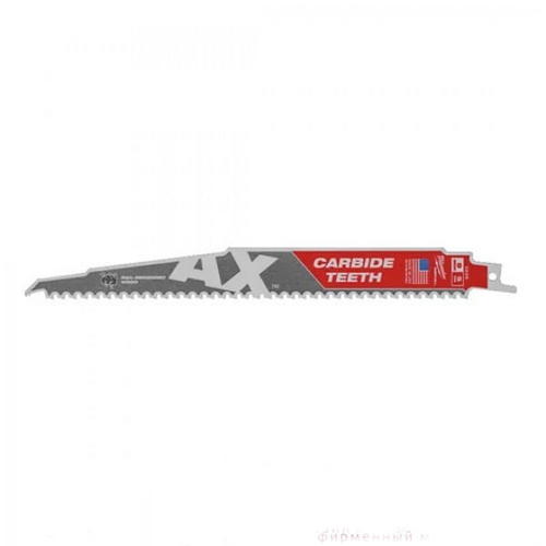 Купить Полотно пильное для сабельной пилы Heavy Duty AX CARBIDE TEETH 230 MILWAUKEE 48005226