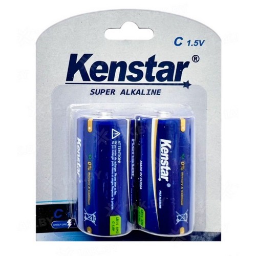 Купить Алкалиновые батарейки KenStar LR14/C BL-2                                                           