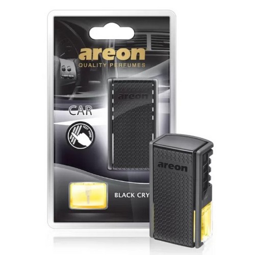 Купить Ароматизатор воздуха Areon Blister Black Crystal жидкий 8мл на дефлектор                            