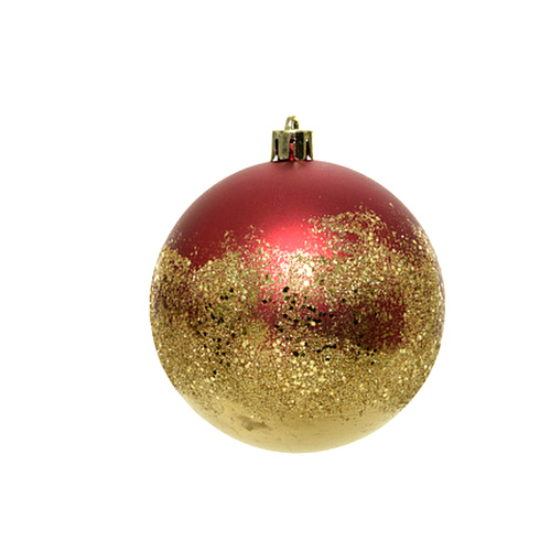 Купить Шар елочный пластмассовый 8см 029309                                                                