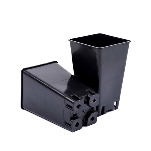 Купить Горшок твердый литой 9х9х14см объем 0,8л                                                            