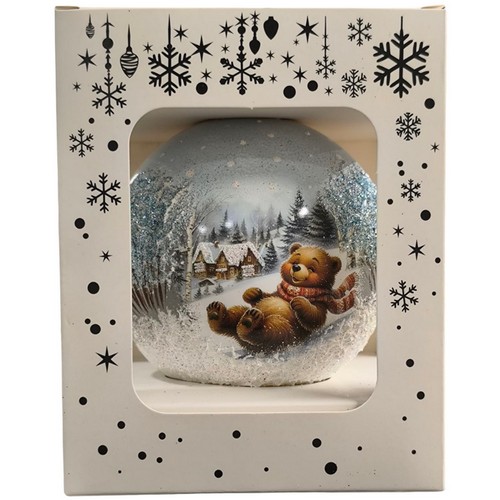 Купить Шар стеклянный новогодний 100 в5 8К0010                                                             