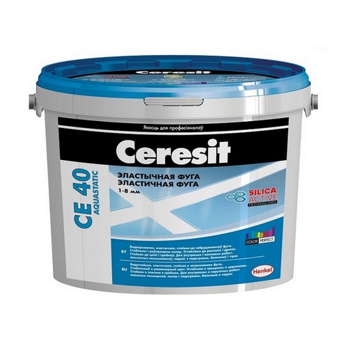 Купить Фуга влагостойкая Ceresit СЕ 40 01 белая 2кг                                                       