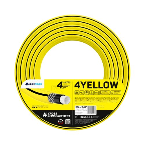 Купить Садовый шланг 4YELLOW 5/8'' 50м CELLFAST                                                             