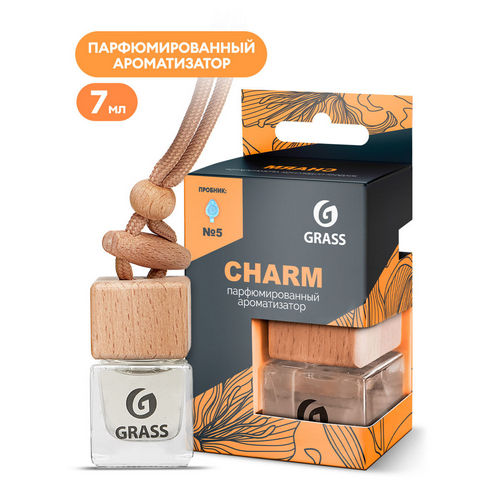 Купить Ароматизатор жидкий подвесной GraSS Charm 7мл                                                       