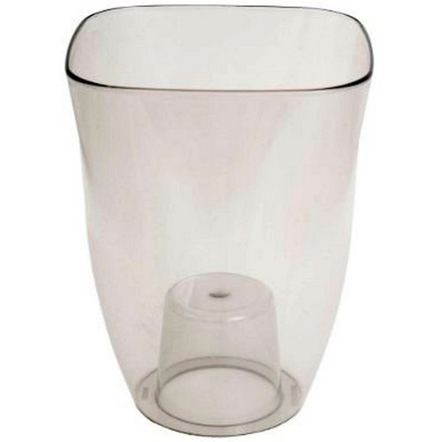 Купить Ваза для орхидей малая 130х170мм 1,5л цвет прозрачно-серый                                          