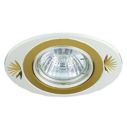 Купить Спот арт. 6028/1-4PGD встр. GU5.3*50W перл/зол L6051                                                