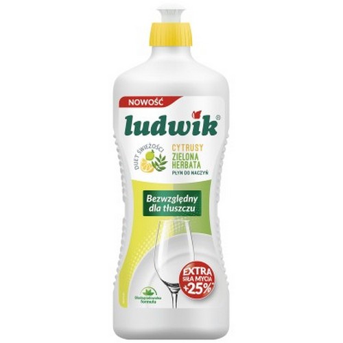 Купить Средство для мытья посуды Ludwik цитрус с зелёным чаем 900г