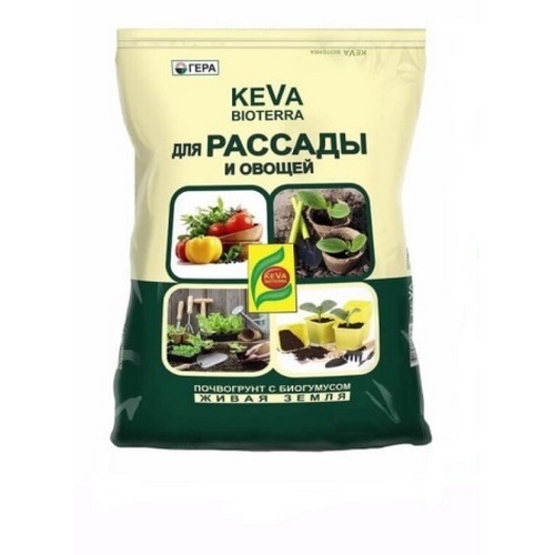 Купить Биопочвогрунт KEVA BIOTERRA для рассады и овощей 20л
