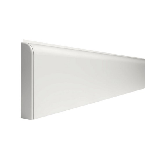 Купить Плинтус вспененный Классик Софт 80мм Белый 001 2,2м                                                 