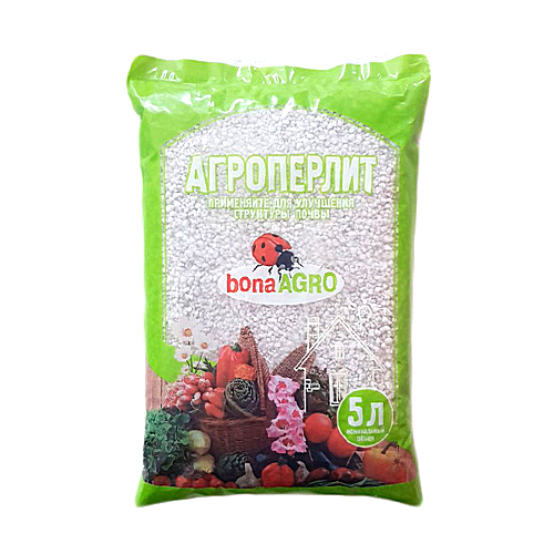 Купить Сорбент природный Агроперлит Bona ARGO 5 литров                                                     