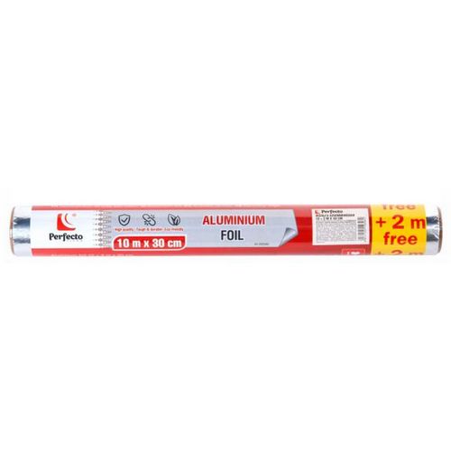Купить Фольга алюминиевая 12 м х 30 см PERFECTO LINEA 45-202562                                            