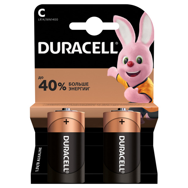 Купить Элемент питания DURACELL LR14/MN 1400 2BP                                                           