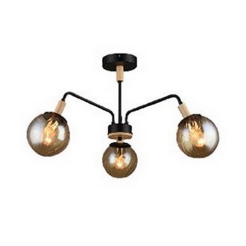 Купить Светильник Сфера 066-3 черный НСБ 04-3х25-222                                                       