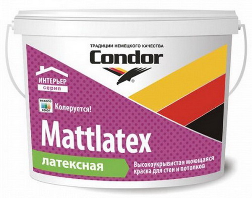 Купить Краска интерьерная Mattlatex 15кг Condor                                                            