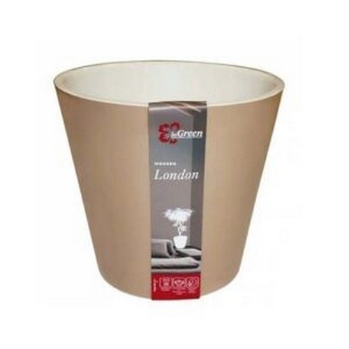 Купить ING1552МШОК Горшок для цветов London цвет молочный шоколад                                          