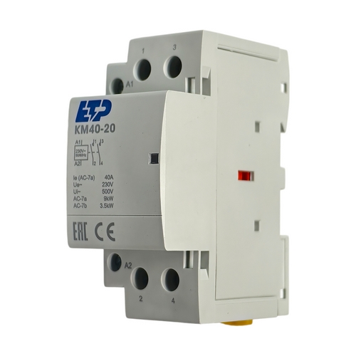 Купить Контактор модульный КМ40-20 40А 2NO ETP 16601                                                       