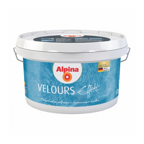 Купить Состав декоративный лакокрасочный Alpina Velours Effekt 1,25л                                       
