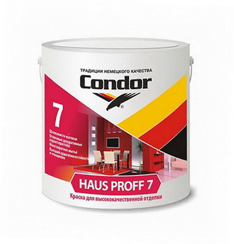 Купить Краска акриловая интерьерная Haus Proff 7 13кг CONDOR