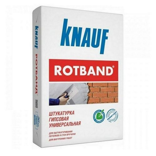 Купить Штукатурка гипсовая Кнауф Ротбанд 10кг                                                              