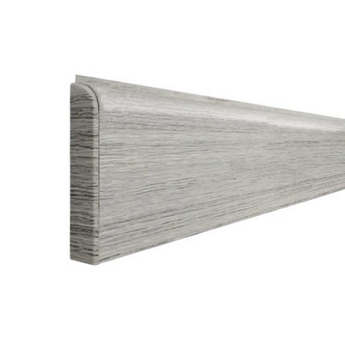 Купить Плинтус вспененный Классик Софт 80мм Дуб серый 406 2,2м                                             