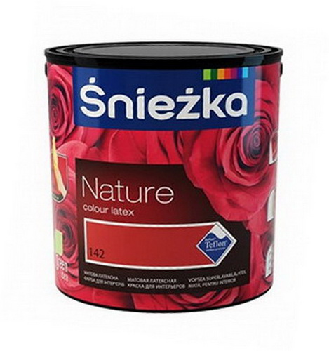 Купить Краска акриловая SNIEZKA Nature 163Т лососевая азалия 2,5л