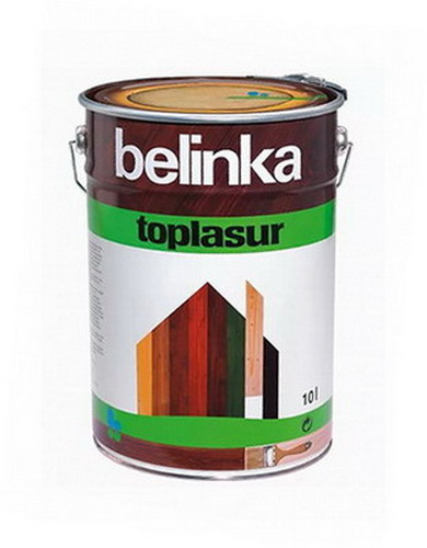 Купить Лазурь алкидная 12 бесцветная 1 л Belinka Toplasur