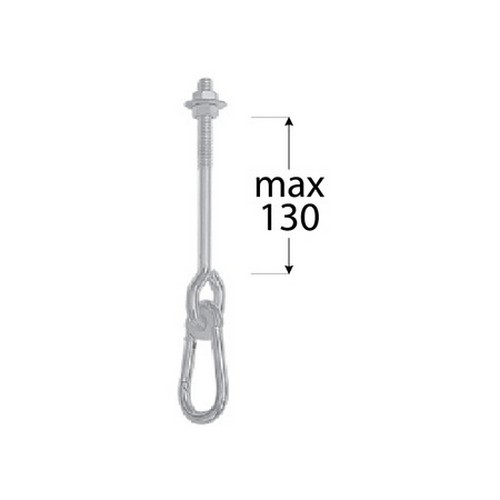 Купить Крепление для качелей  Domax тип  A m 12  130 мм  885001                                            