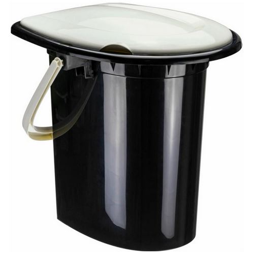 Купить Ведро-туалет IDEA 16л белый ротанг                                                                  