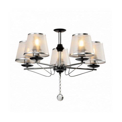 Купить Светильник 1-010530 Люстра Adel 5BLK                                                                