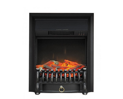 Купить Камин электрический бытовой со встроенным вентилятором, Fobos  FXM Black Royal Flame