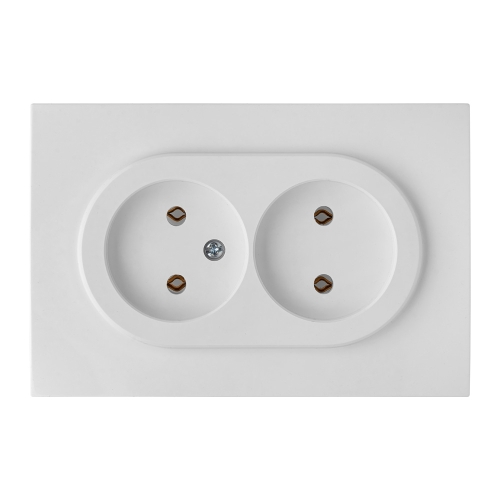 Купить Розетка двухместная РС16-0341 Bylectrica                                                            