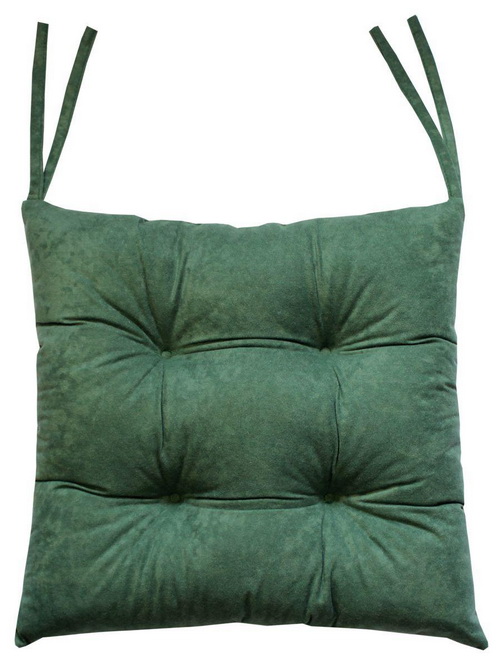 Купить Подушка для сиденья Matex Velours Line зеленый 42*42*13                                             