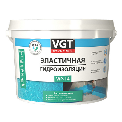 Купить Эластичная гидроизоляция WP-14 1,3 кг                                                               
