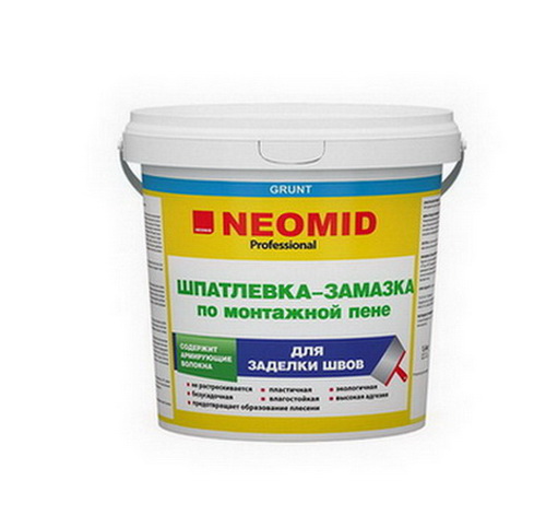 Купить Шпатлевка по монтажной пене Neomid 1,4кг                                                            